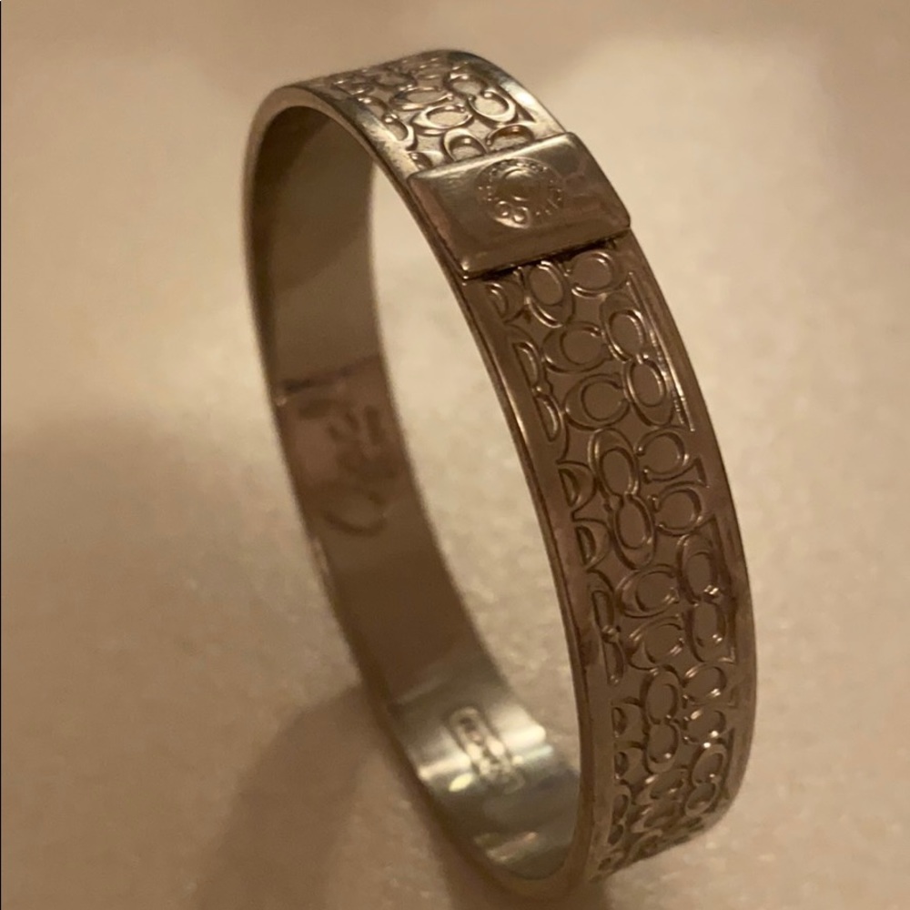 Coach Silver Bangle - image 3